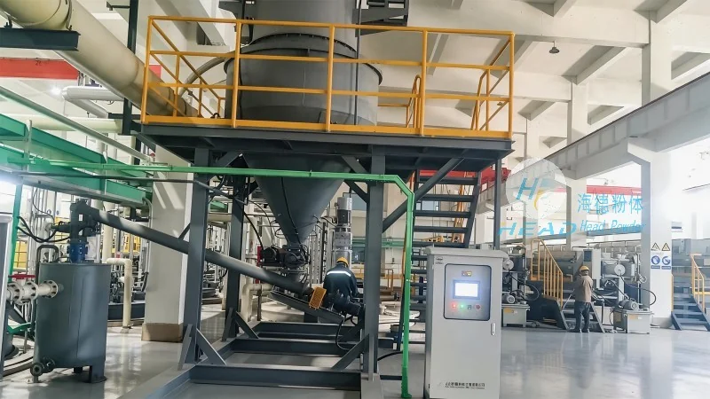 Iron-FreePneumaticConveying:PurePowder,CuritibaBrazil