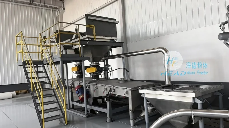 Dust-FreeAirConveyingofUltrafineTCMPowderinEssen