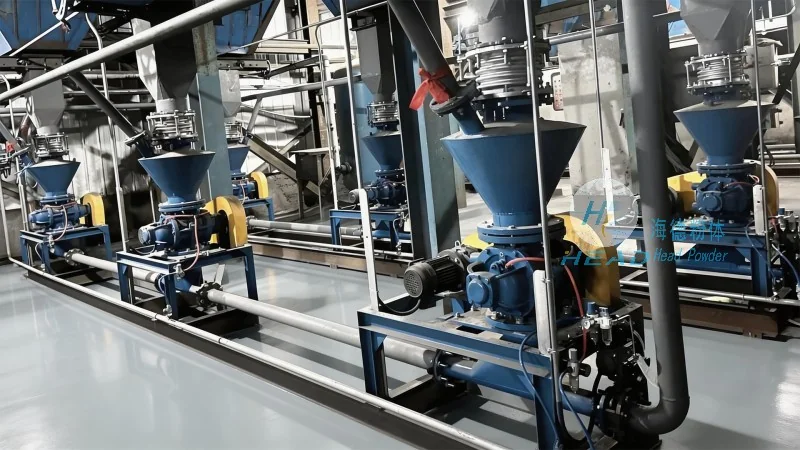 [Impact of Structural Design on Inorganic Salt Crystal Powder Handling Efficiency]