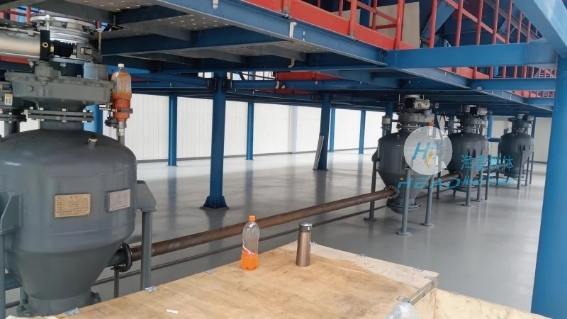 Inorganic Salt Powder Closed Pneumatic Conveying Project in Bangkok, Thailand Inorganic Salt Powder Closed Pneumatic Conveying Project in Bangkok, Thailand