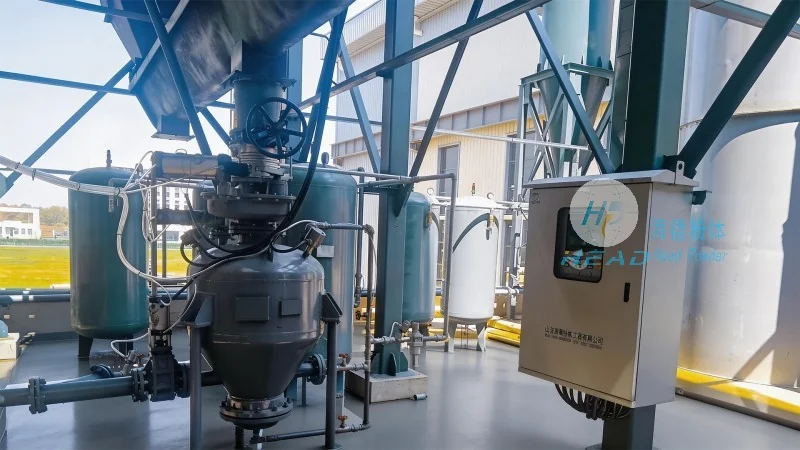 SaudiTabukClosedPneumaticConveyingofHazardousPowder