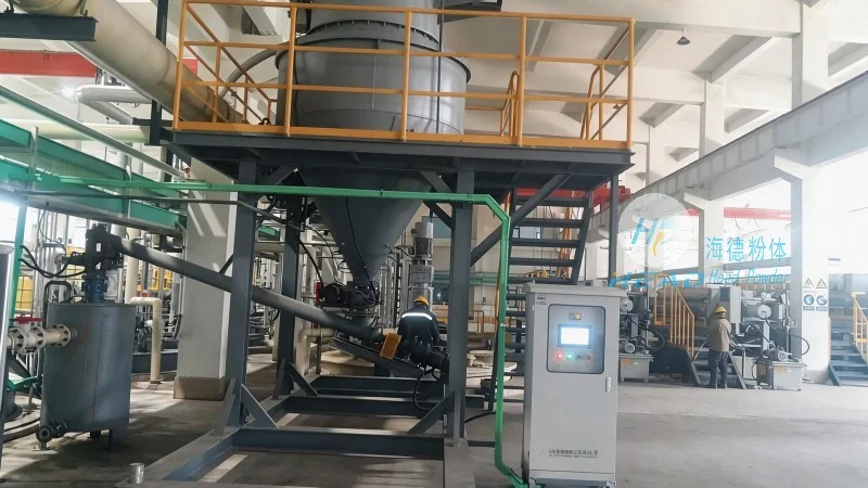 ClosedPneumaticTransportofDyePowder,MedellinColombia