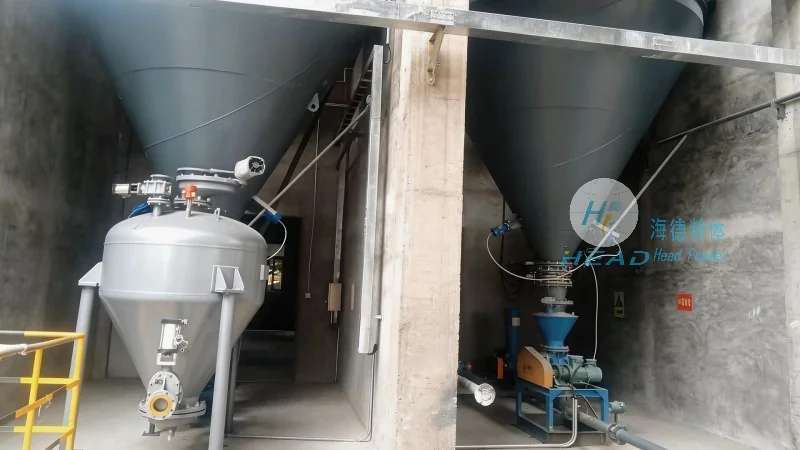 Long-DistancePneumaticConveyingofHydratedLime,Malindi