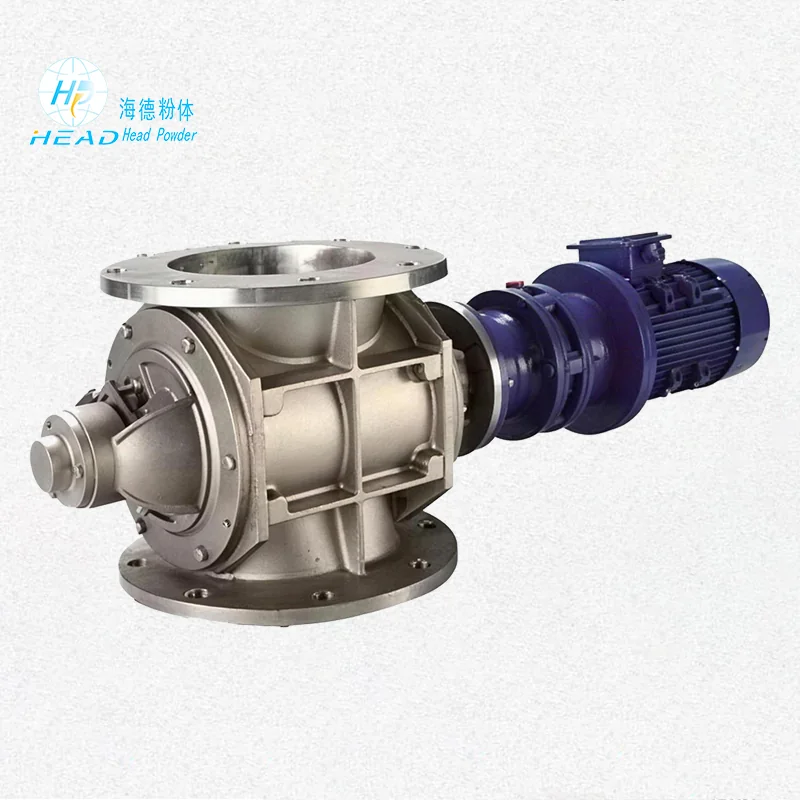 Anti-Jamming Rotary Feeder for Efficient Material Control