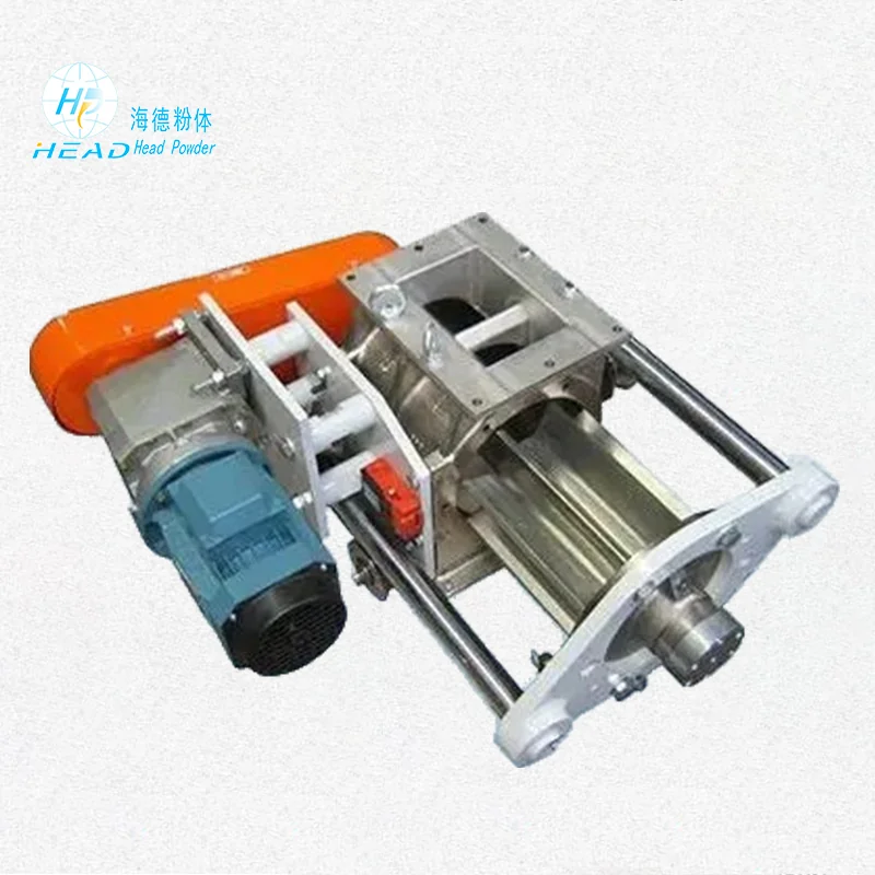 Continuous Through-Type Rotary Feeder for Bulk Material Handling